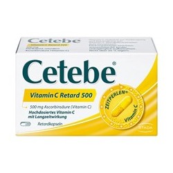 Cetebe vitamin C 500 mg, 30...