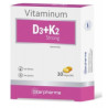Vitaminum D3 + K2 Strong, 30 kapsułek