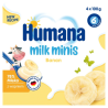Humana Milk Minis deserek jogurtowy o smaku bananowym, 4 x 100 g