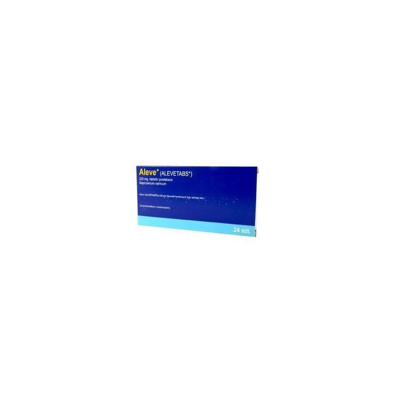 Aleve 220 mg, 24 tabletek