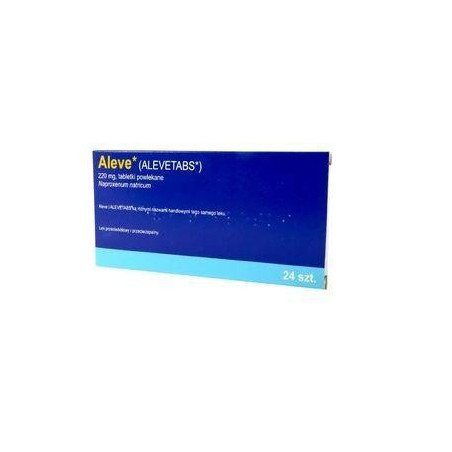 Aleve 220 mg, 24 tabletek