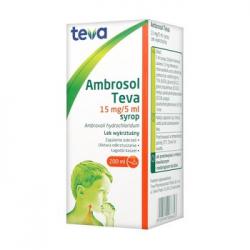 Ambrosol Teva 15 mg/5 ml,...