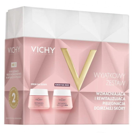 Vichy XMAS 2024 Neovadiol Rose Platinium, krem do twarzy na dzień, 50 ml + krem do twarzy na noc, 50 ml