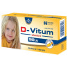 D-Vitum dla dzieci 1000 j.m., 96 sztuk, kapsułki twist off