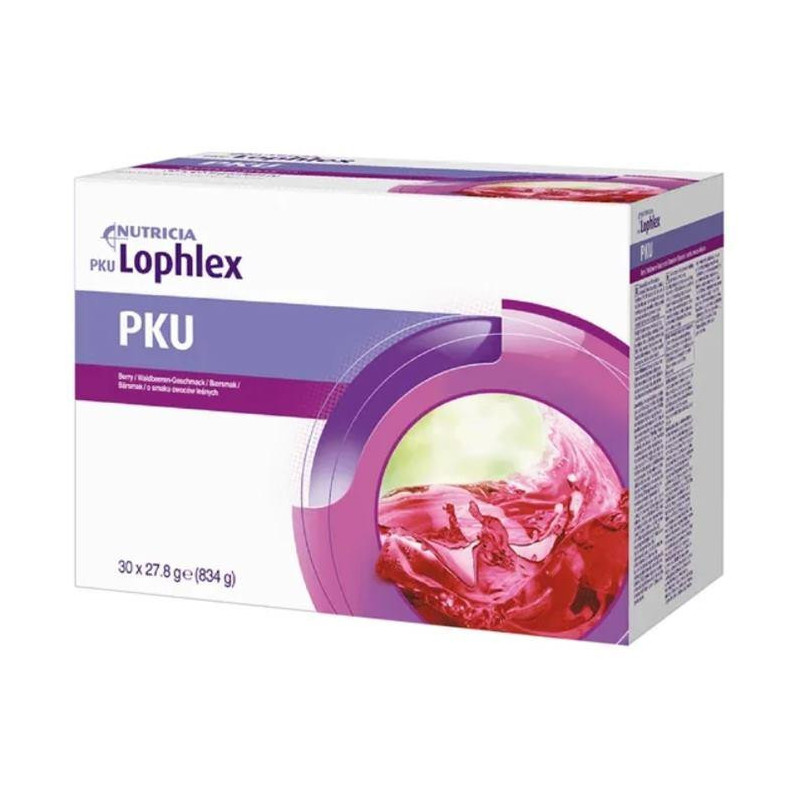 Lophlex o smaku owoców leśnych proszek w saszetkach, 28 g x 30 szt