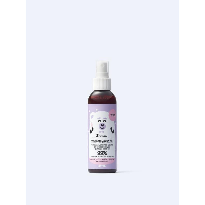 YOPE Spray do włosów dla dzieci Ułatwiający rozczesywanie, 150 ml
