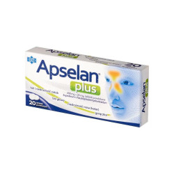 Apselan Plus 200mg+30mg, 20 tabletek