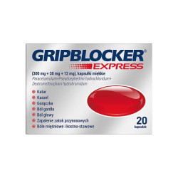 Gripblocker Express, 20 kapsułek