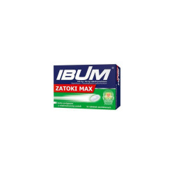 Ibum Zatoki Max, 400mg+60mg, 12 tabletek