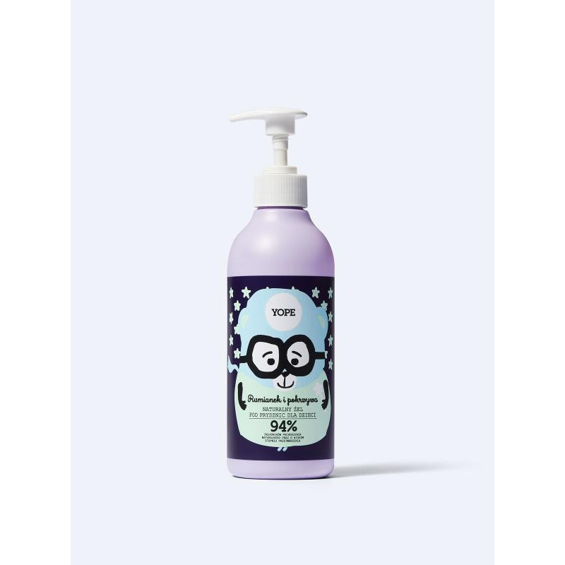 YOPE Żel Pod Prysznic Dla Dzieci Rumianek i Pokrzywa, 400ml