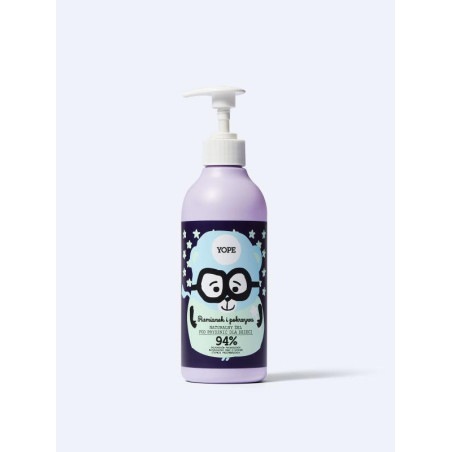 YOPE Żel Pod Prysznic Dla Dzieci Rumianek i Pokrzywa, 400ml
