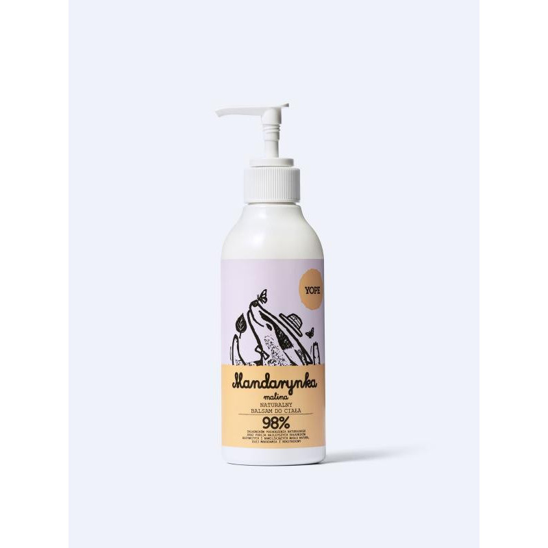 YOPE Balsam do ciała Mandarynka i Malina, 300ml