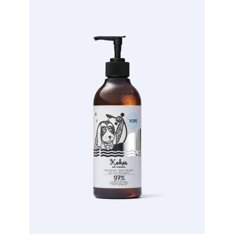 YOPE Kokos i Sól morska Żel pod prysznic, 400 ml