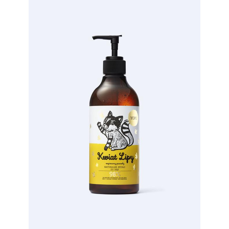 YOPE Kwiat Lipy Mydło Do Rąk w Płynie, 500 ml