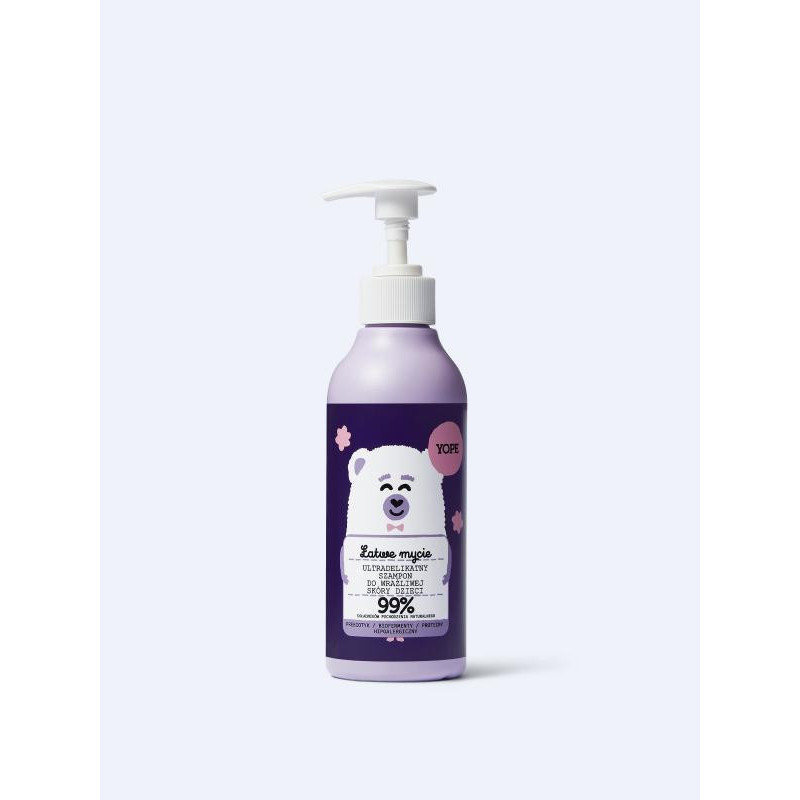 YOPE Ultradelikatny Szampon Dla Dzieci, 300 ml