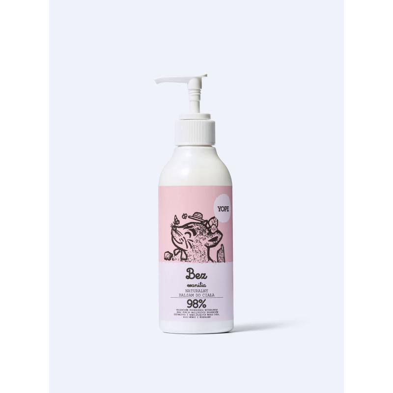 YOPE Balsam do ciała Bez i wanilia, 300ml