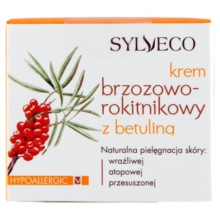Sylveco Krem brzozowo-rokitnikowy z betuliną, 50 ml