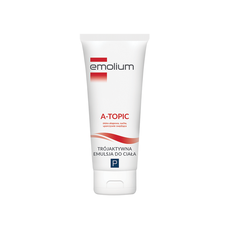 Emolium A-Topic Trójaktywna Emulsja do ciała, 200 ml