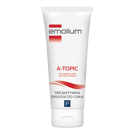 Emolium A-Topic Trójaktywna Emulsja do ciała, 200 ml