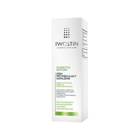 IWOSTIN PURRITIN REHYDRIN Krem przywracający nawilżenie, 40 ml