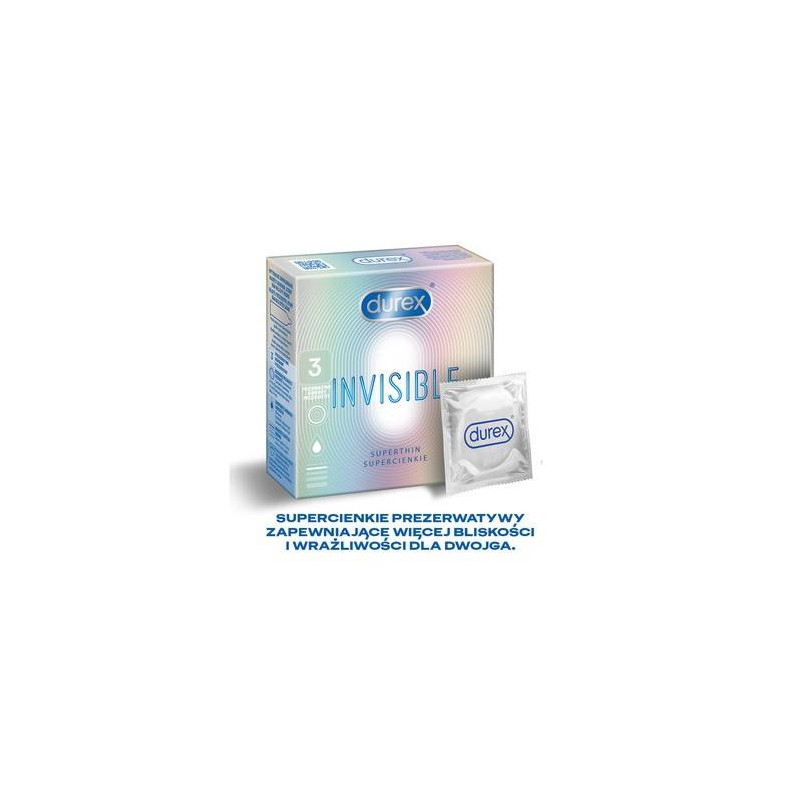 Durex Invisible, 3 sztuki