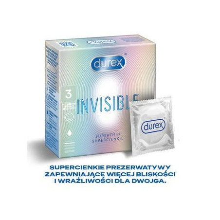 Durex Invisible, 3 sztuki