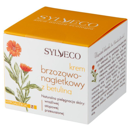 Sylveco Krem Brzozowy Nagietek z betuliną, 50ml 
