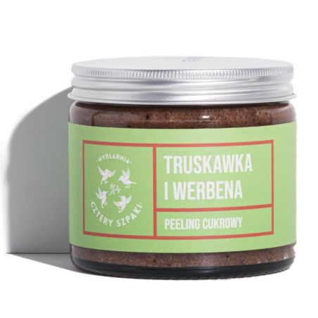 4Szpaki Peeling truskawka i werbena, 250ml