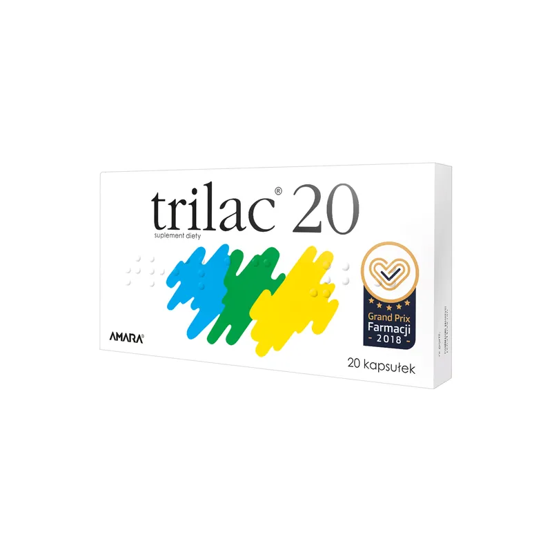 Trilac 20, 20 kapsułek