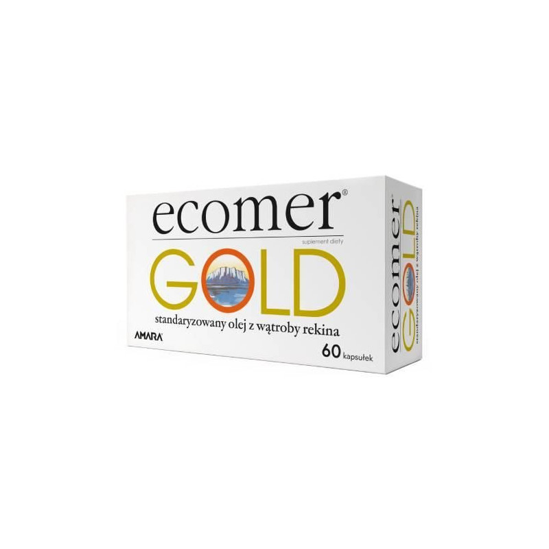 Ecomer Gold 500 mg, 60 kapsułek
