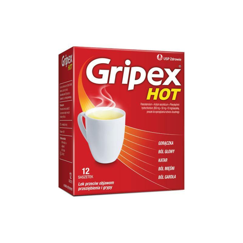 Gripex Hot,12 saszetek