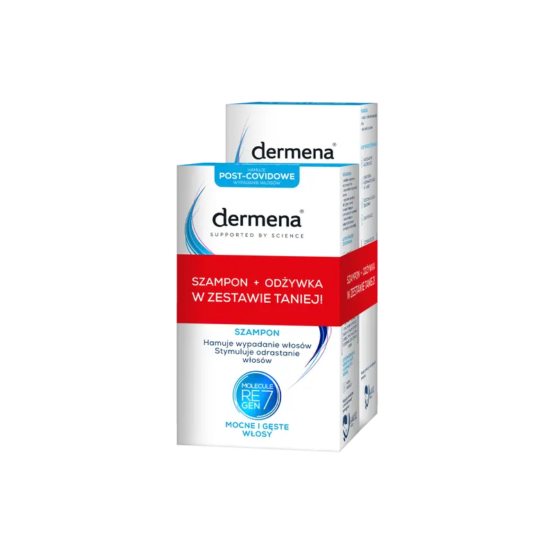 Zestaw promocyjny Dermena szampon, 200 ml + odżywka, 200 ml