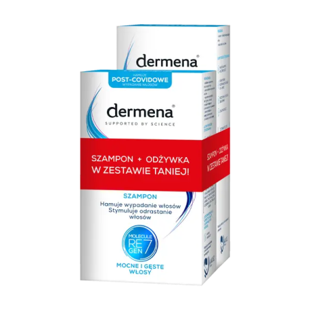Zestaw promocyjny Dermena szampon, 200 ml + odżywka, 200 ml