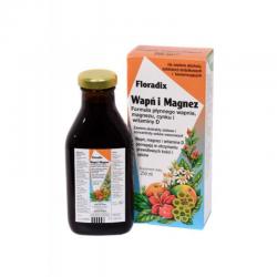Floradix Wapń i Magnez, 250 ml