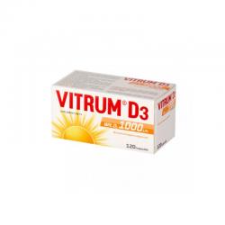 Vitrum D3 1000, 120 kapsułek