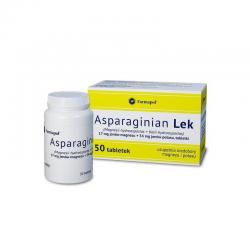 Asparaginian lek, 50 tabletek