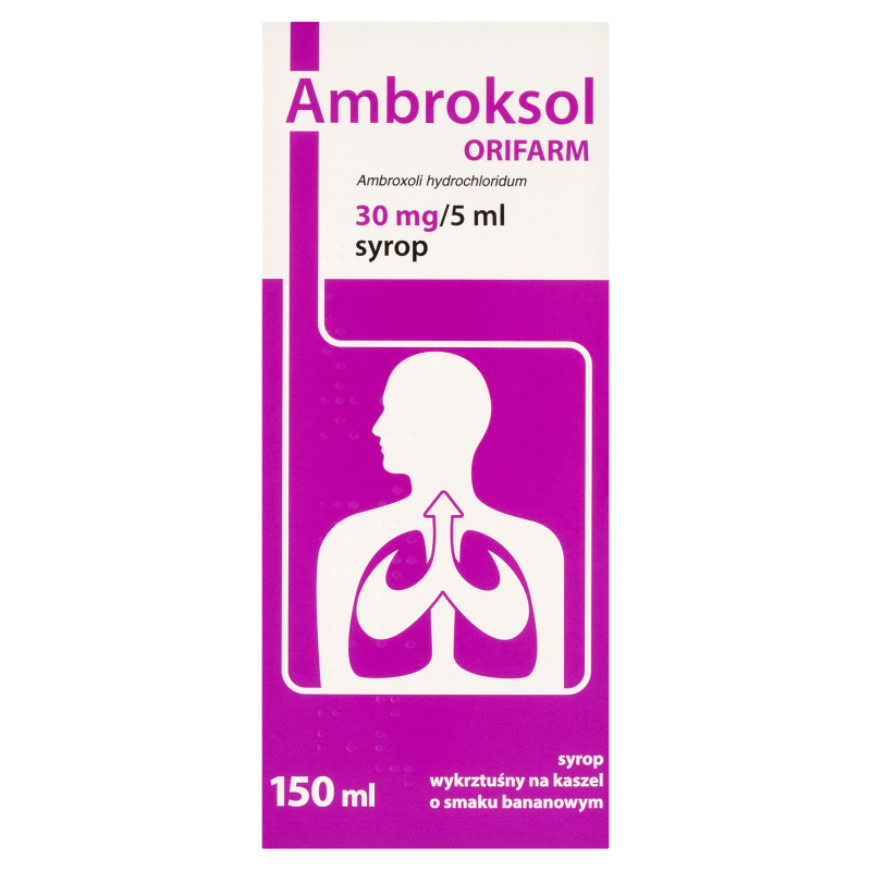 Ambroksol Orifarm 30 mg/5 ml syrop, 150 ml