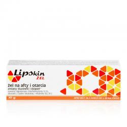 Lipskin żel na afty, 10 g