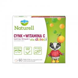 Naturell Cynk + Witamina C...