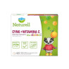 Naturell Cynk + Witamina C dla dzieci, tabletki do żucia, smak pomarańczowy, 60 sztuk