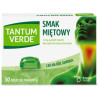 Tantum Verde o smaku miętowym, 3 mg, pastyl.twarde, 30 pastylek twardych.