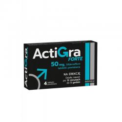 Actigra Forte 50 mg, 4...