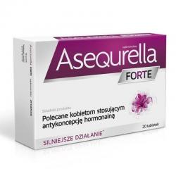 Asequrella Forte, 20 tabletek