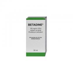 Betadine roztwór 10%, 30 ml