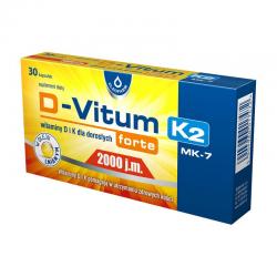 D-Vitum Forte 2000 j.m. K2,...