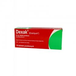 Dexak 25 mg p, 10 tabletki...