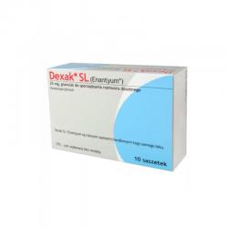Dexak SL 25 mg, 10 saszetek 