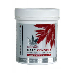 Espefa Maść konopna rozgrzewająca, 250 ml