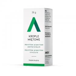 Amara Krople miętowe, 35 g