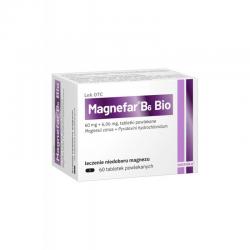 Magnefar B6 Bio, 60 tabletek